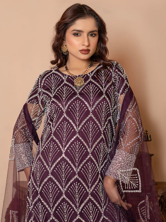 3 Piece Embellished Suit