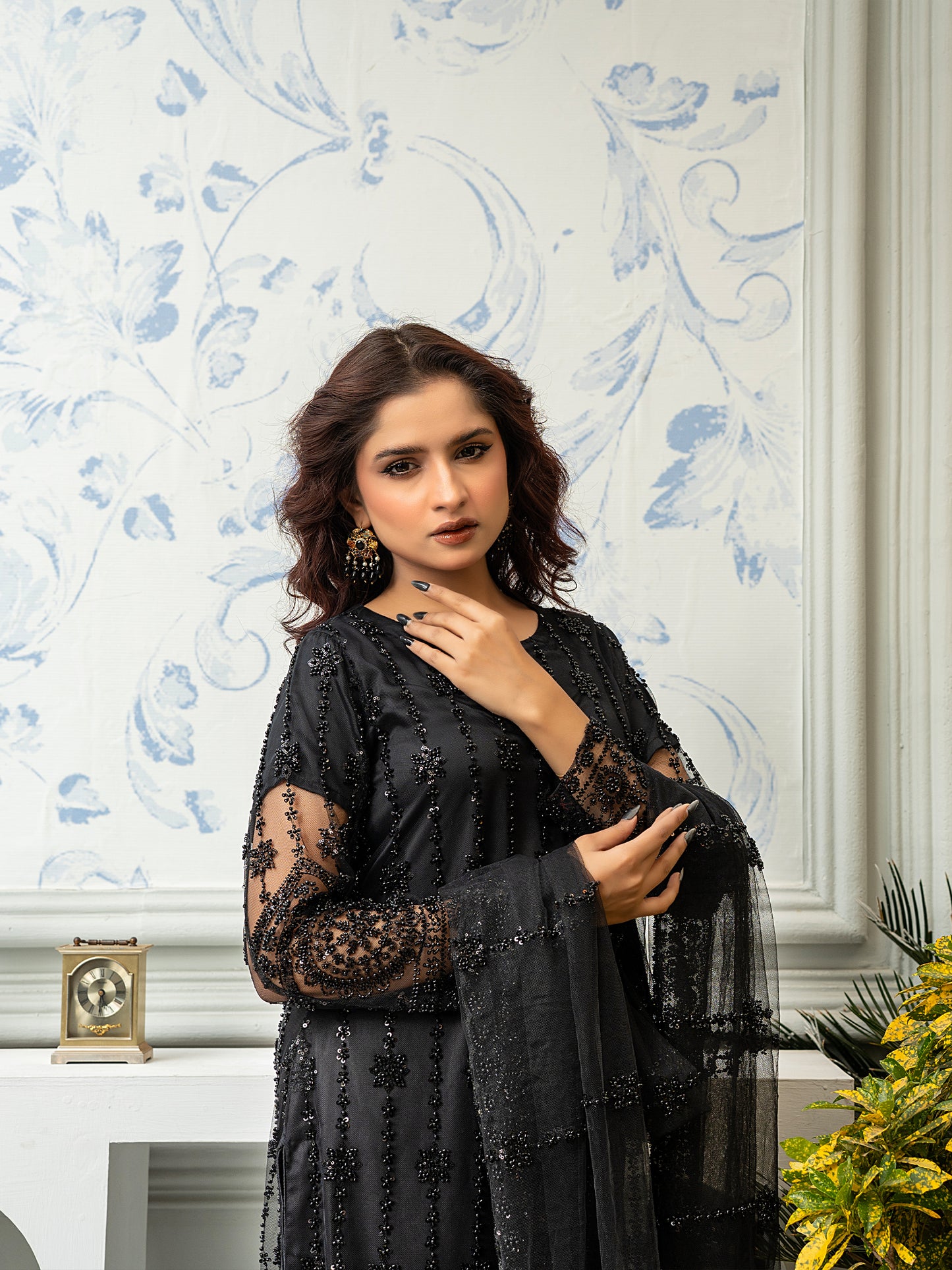 3 Piece Embellished Suit