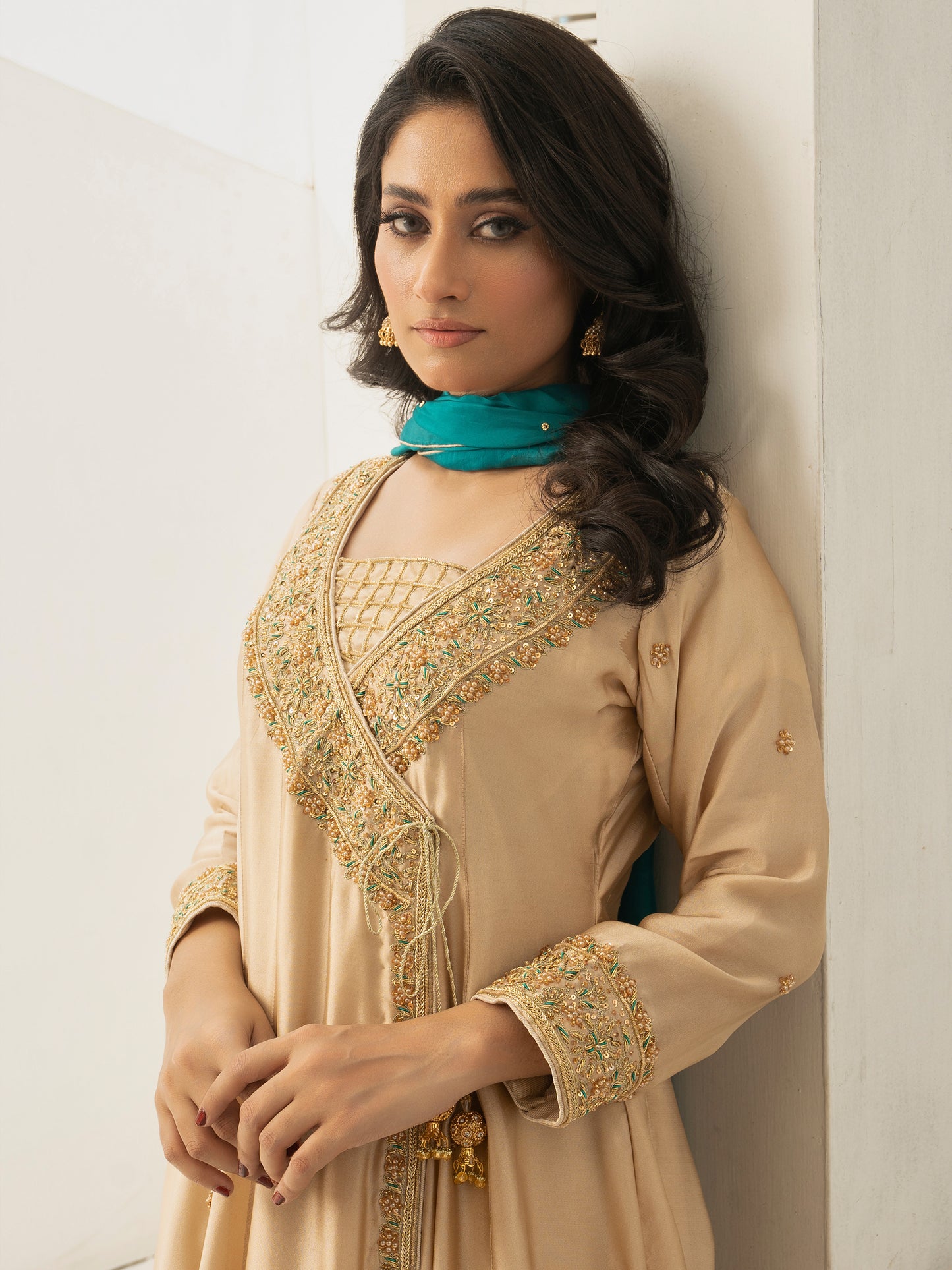 3 Piece Hand Embellished Suit