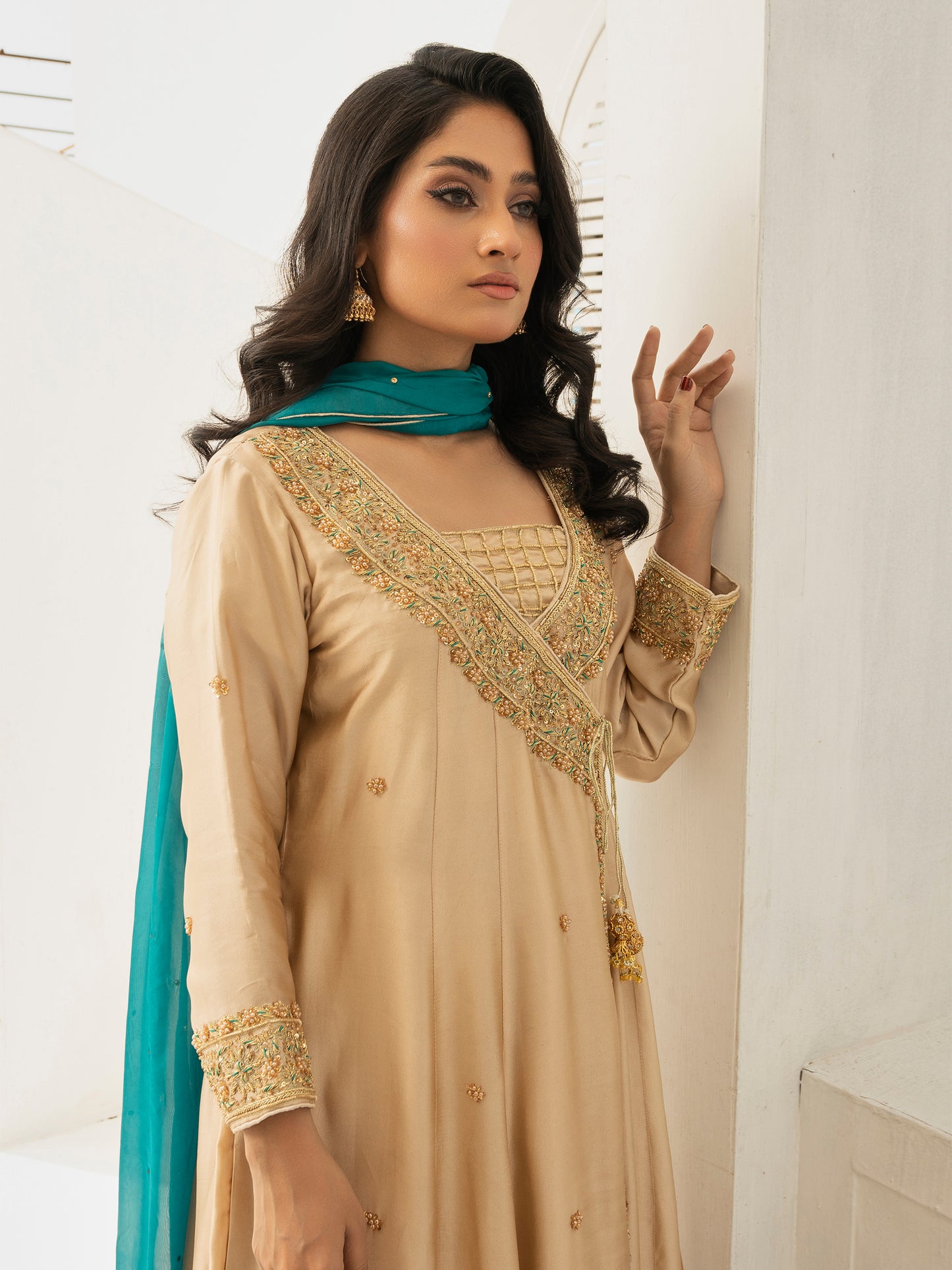 3 Piece Hand Embellished Suit