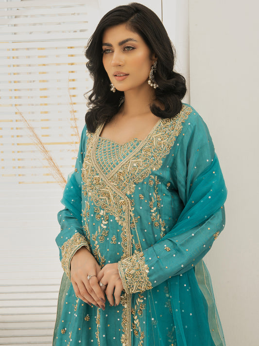 3 Piece Hand Embellished Suit