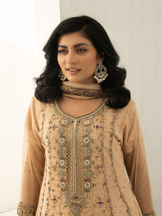 3 Piece Hand Embellished Suit
