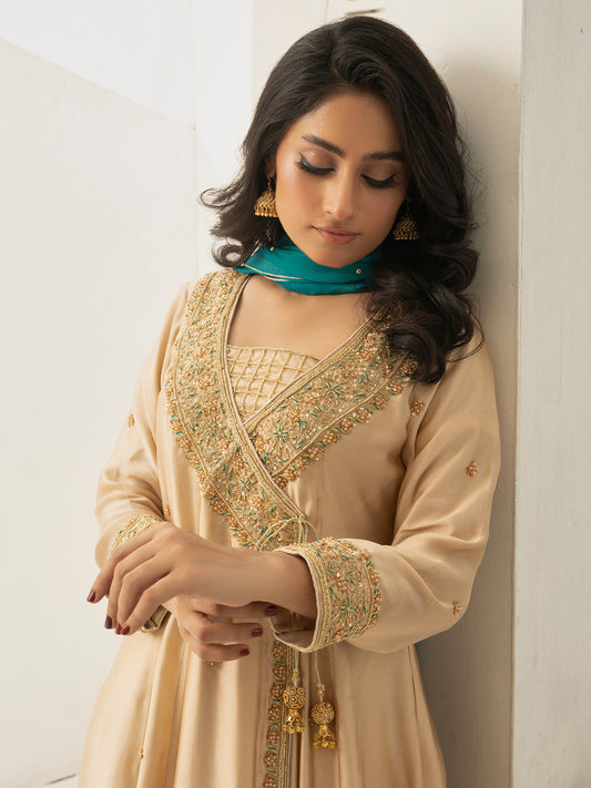 3 Piece Hand Embellished Suit