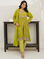 3 Piece Hand Embellished Suit