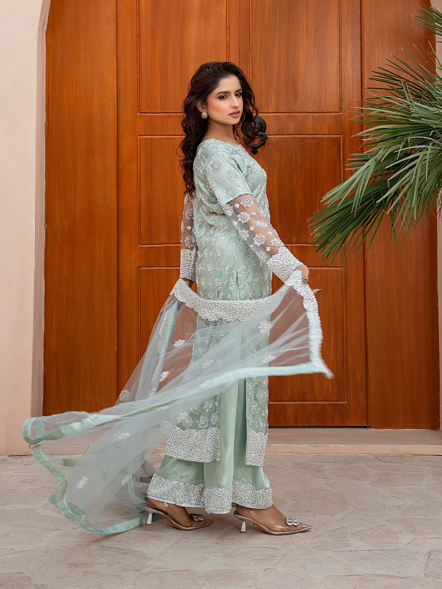 3 Piece Embellished Suit