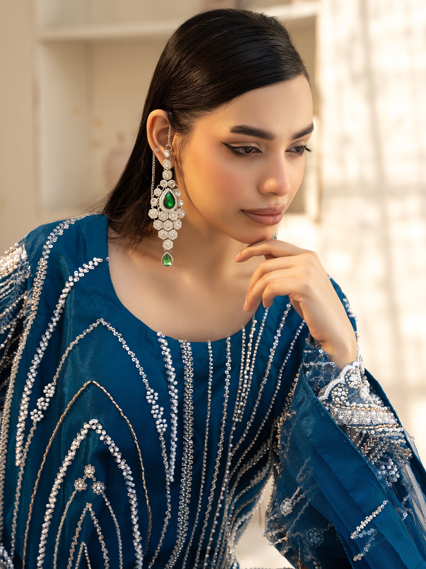 3 Piece Embellished Suit