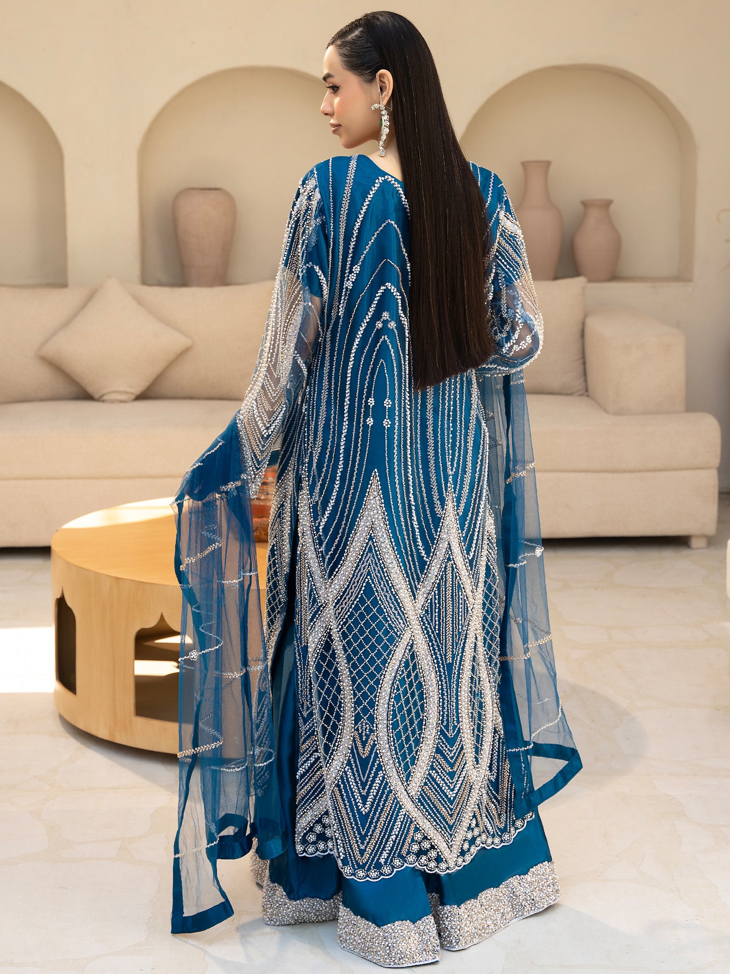 3 Piece Embellished Suit