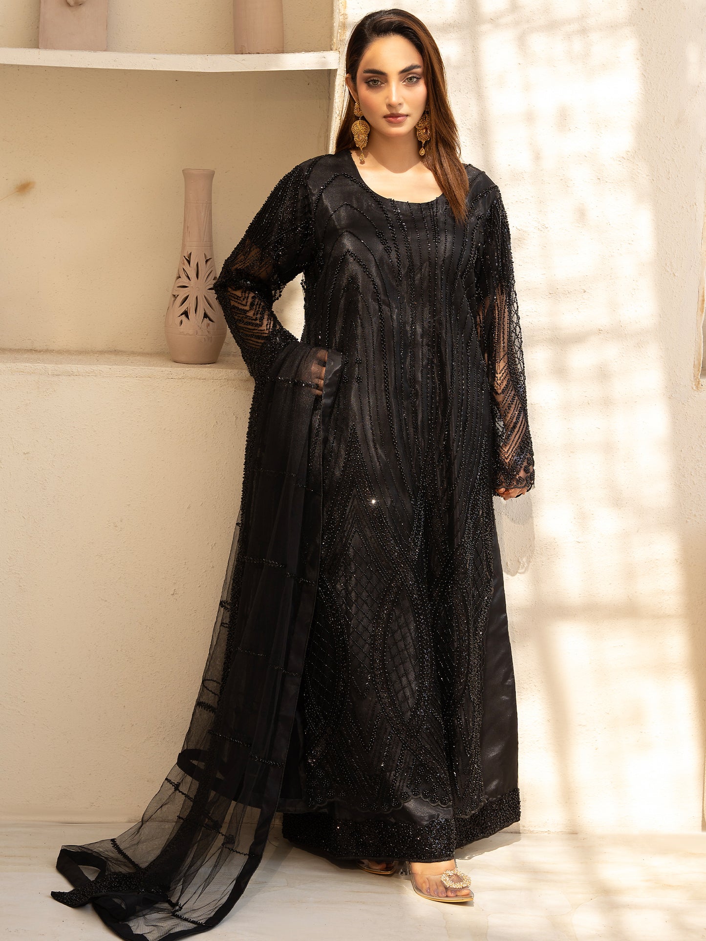 3 Piece Embellished Suit