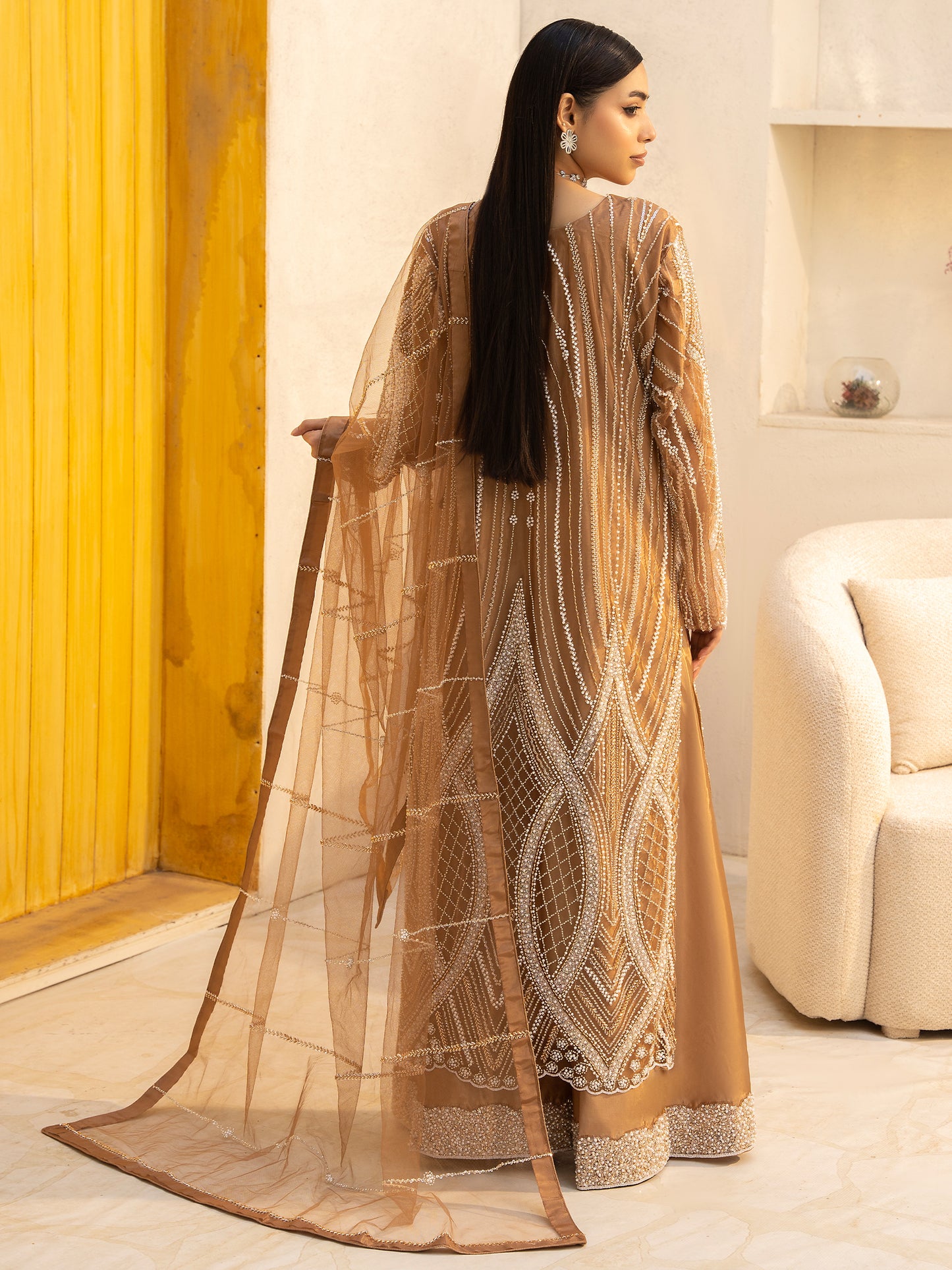 3 Piece Embellished Suit