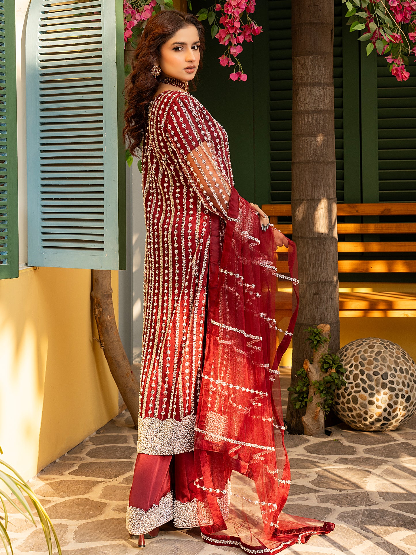 3 Piece Embellished Suit