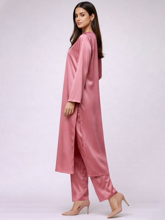 2 Piece Silk Suit (Pret)