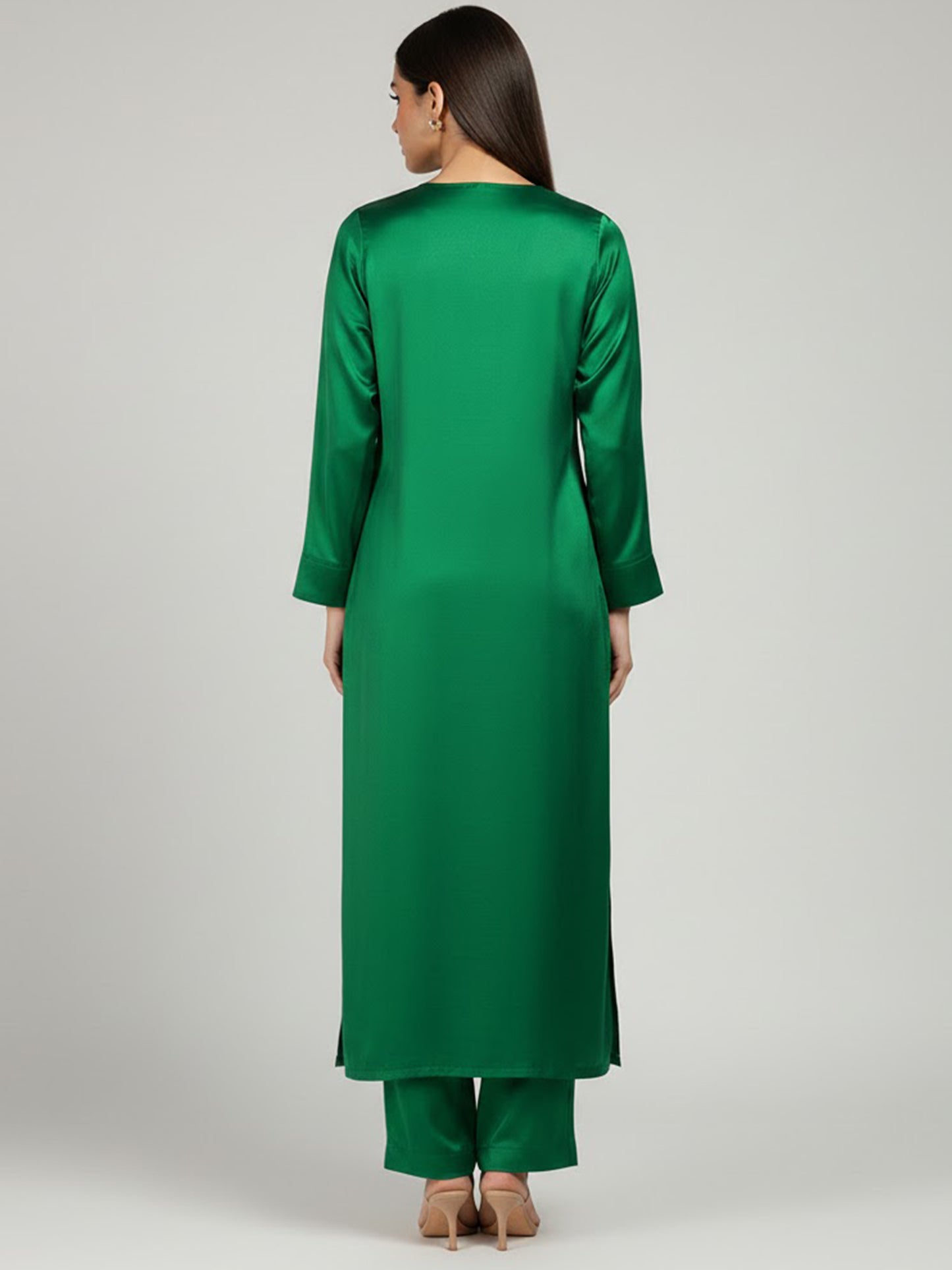 2 Piece Silk Suit (Pret)