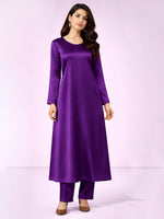 2 Piece Silk Suit (Pret)