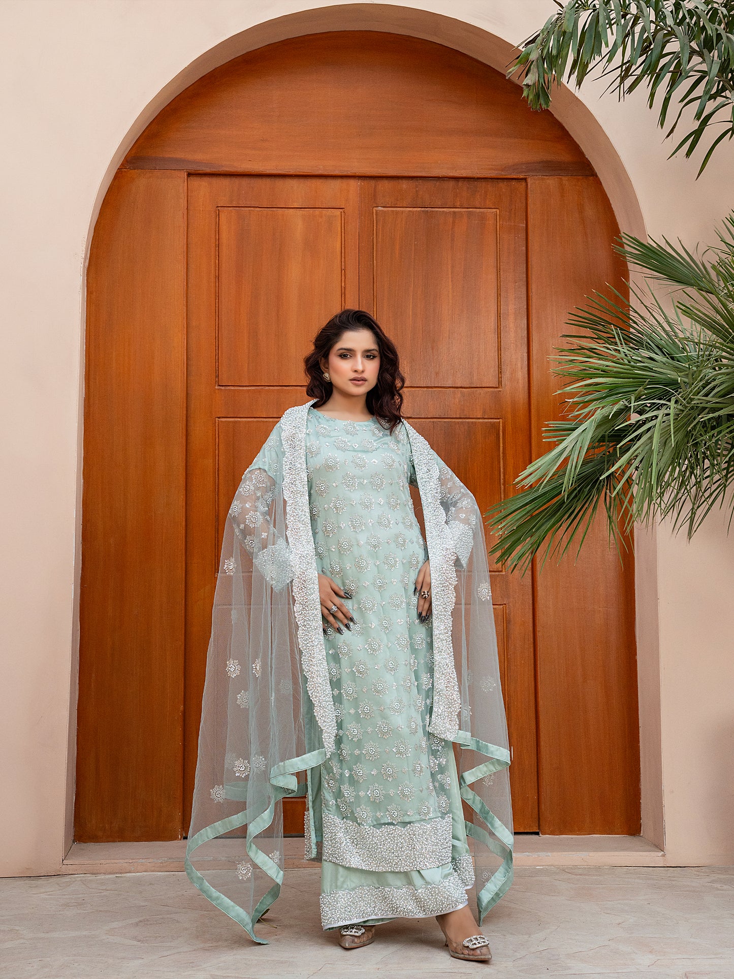 3 Piece Embellished Suit