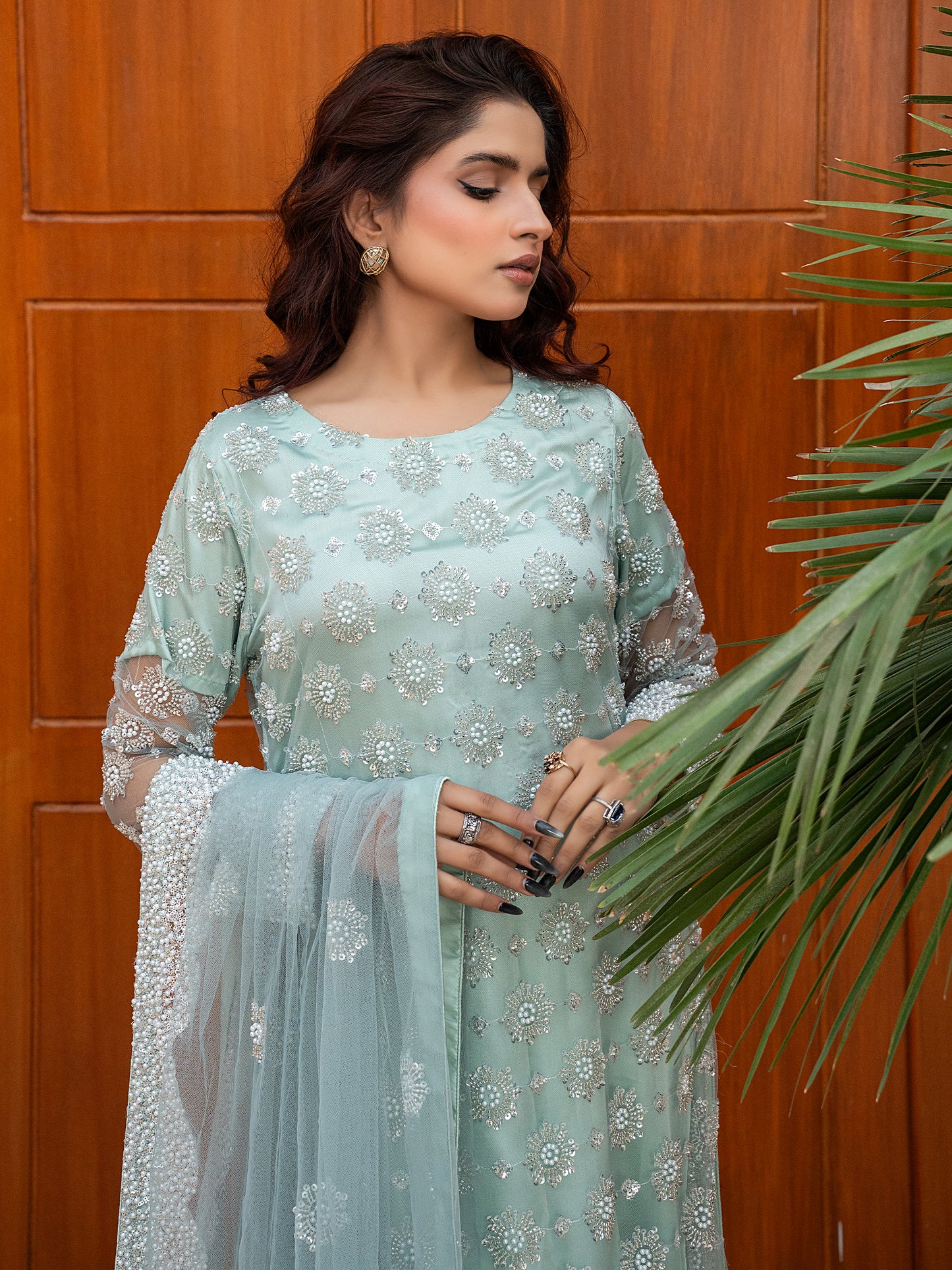 3 Piece Embellished Suit