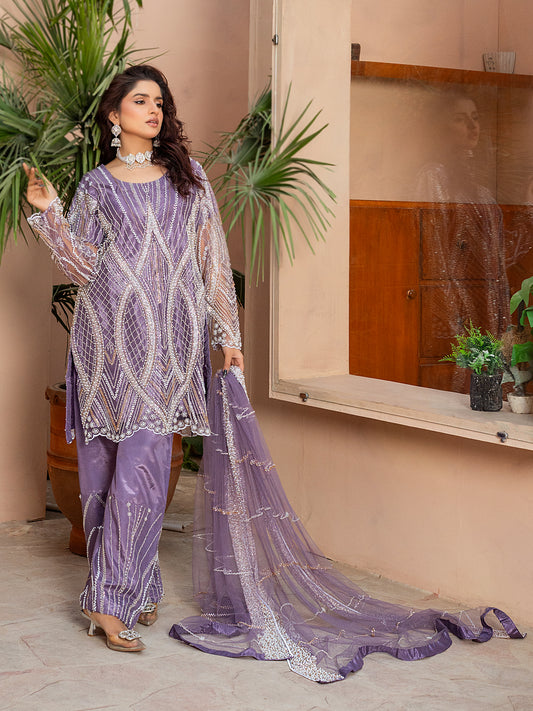 3 Piece Embellished Suit