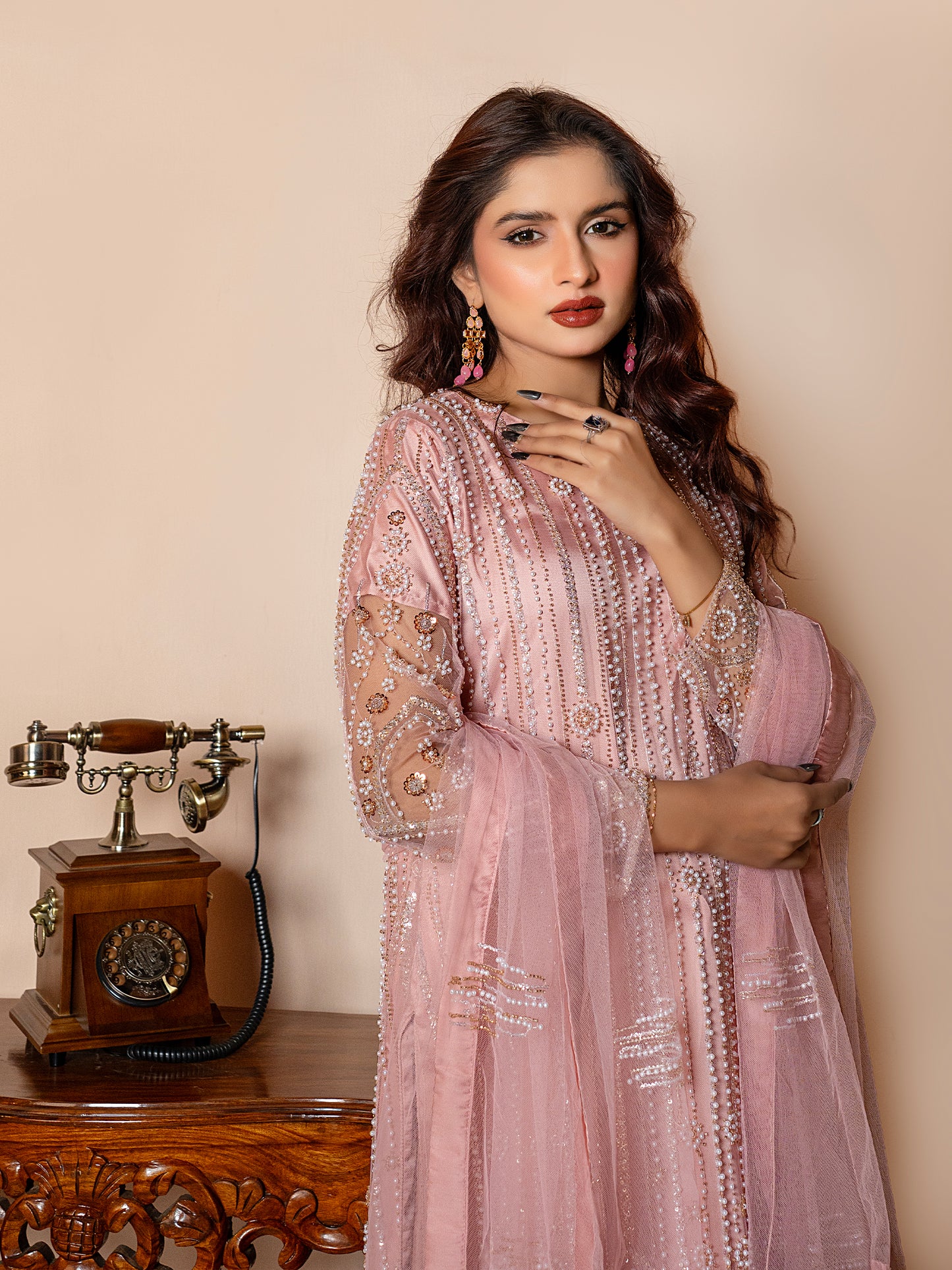 3 Piece Embellished Suit