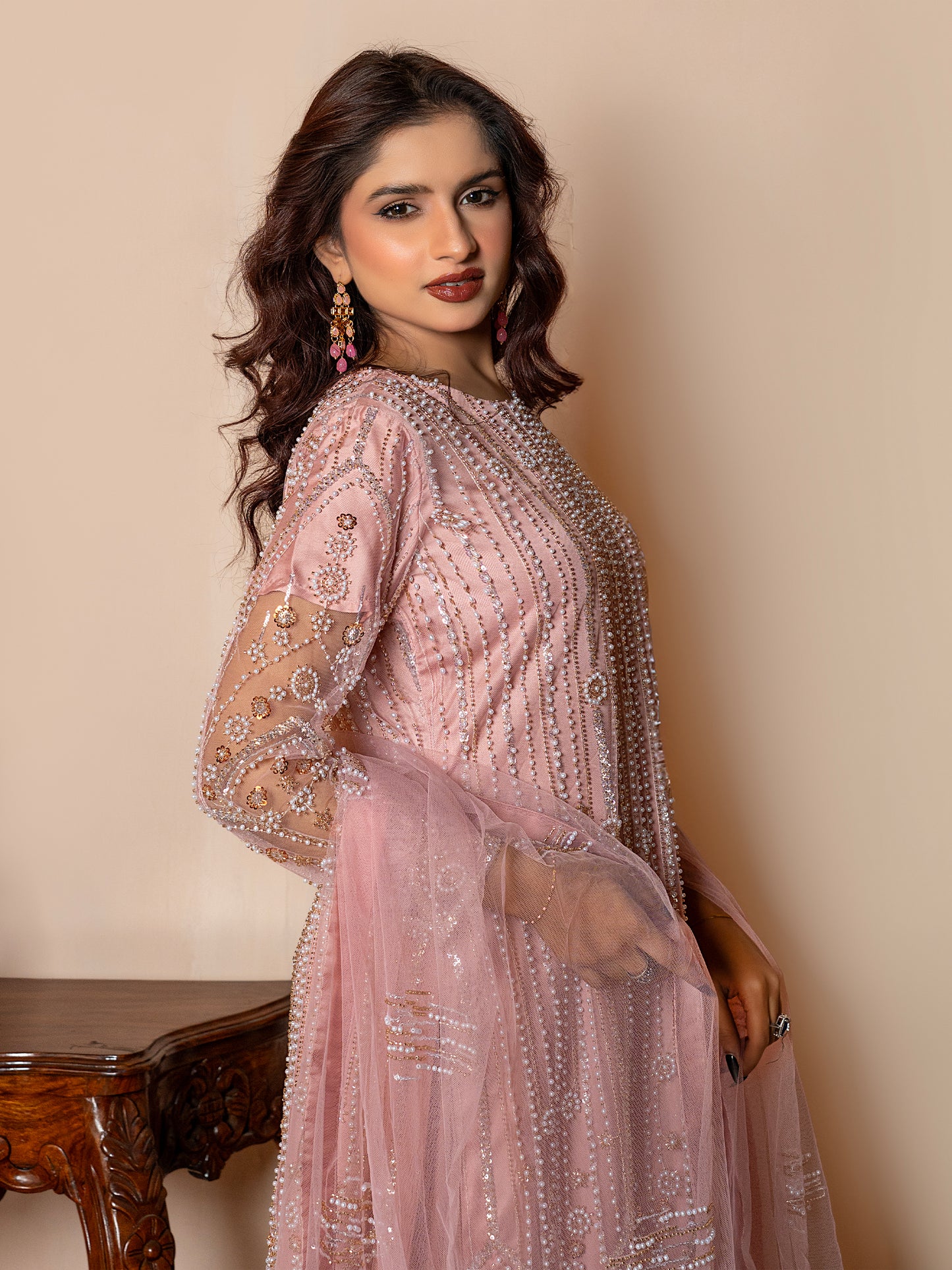 3 Piece Embellished Suit