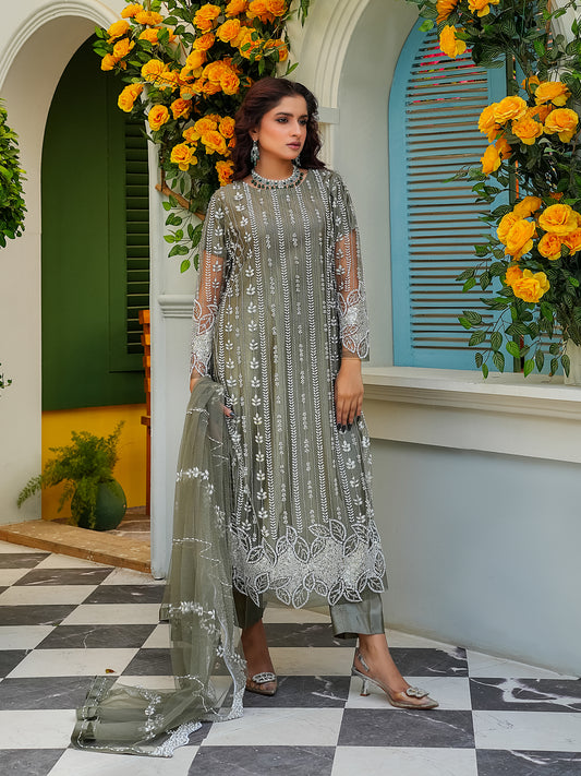 3 Piece Embellished Suit