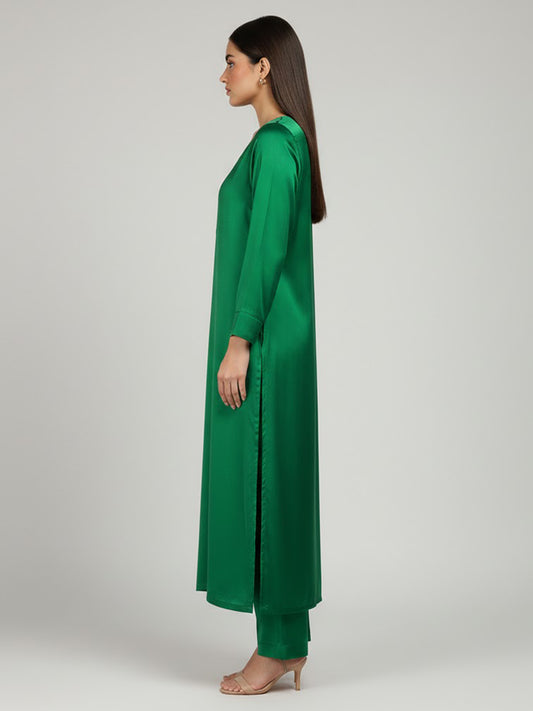 2 Piece Silk Suit (Pret)