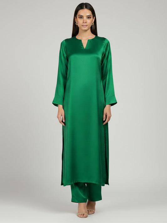 2 Piece Silk Suit (Pret)